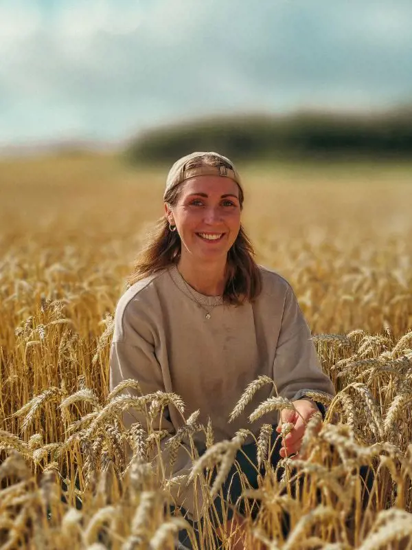 Bondeporträtt Bettina